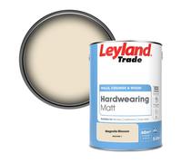 Leyland Trade Hardwearing Matt Emulsion Paint Magnolia Blossom (Ppg1090-1) 5L