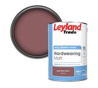 Leyland Trade Hardwearing Matt Emulsion Paint Make Mine Mauve (Ppg18-22) 5L