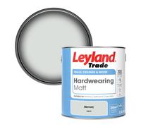 Leyland Trade Hardwearing Matt Emulsion Paint Mercury (22B15) 2.5L