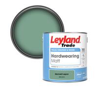 Leyland Trade Hardwearing Matt Emulsion Paint Mermaid Lagoon (Ppg1139-4) 2.5L