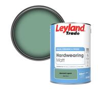 Leyland Trade Hardwearing Matt Emulsion Paint Mermaid Lagoon (Ppg1139-4) 5L
