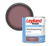 Leyland Trade Hardwearing Matt Emulsion Paint Moody Mauve (Ppg18-21) 2.5L