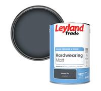Leyland Trade Hardwearing Matt Emulsion Paint Moody Sky (Ppg0993-7) 5L