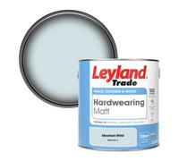 Leyland Trade Hardwearing Matt Emulsion Paint Mountain Wind (Ppg1151-1) 2.5L
