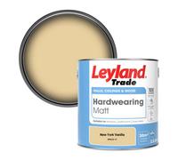 Leyland Trade Hardwearing Matt Emulsion Paint New York Vanilla (Ppg12-17) 2.5L
