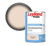 Leyland Trade Hardwearing Matt Emulsion Paint Pecan Sandie (Ppg1198-1) 5L
