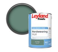 Leyland Trade Hardwearing Matt Emulsion Paint Pine Ridge (Ppg1138-5) 5L