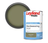 Leyland Trade Hardwearing Matt Emulsion Paint Playing Hooky (Ppg1123-6) 5L