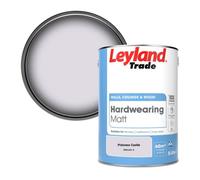 Leyland Trade Hardwearing Matt Emulsion Paint Princess Castle (Ppg1251-2) 5L