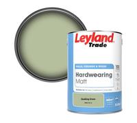 Leyland Trade Hardwearing Matt Emulsion Paint Quaking Grass (Ppg1121-4) 5L