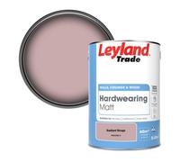 Leyland Trade Hardwearing Matt Emulsion Paint Radiant Rouge (Ppg1053-4) 5L