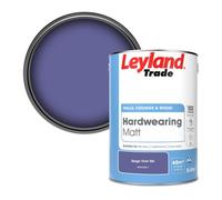 Leyland Trade Hardwearing Matt Emulsion Paint Reign Over Me (Ppg1248-7) 5L