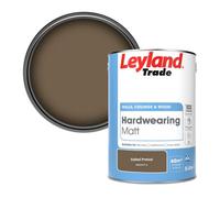 Leyland Trade Hardwearing Matt Emulsion Paint Salted Pretzel (Ppg1077-6) 5L