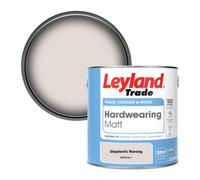 Leyland Trade Hardwearing Matt Emulsion Paint Shepherd's Warning (Ppg1016-1) 2.5L
