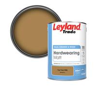 Leyland Trade Hardwearing Matt Emulsion Paint Tan Your Hide (Ppg1091-6) 5L