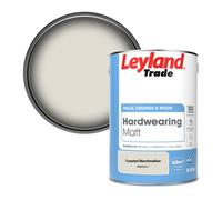Leyland Trade Hardwearing Matt Emulsion Paint Toasted Marshmallow (Ppg1019-1) 5L