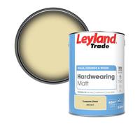 Leyland Trade Hardwearing Matt Emulsion Paint Treasure Chest (Ppg1108-3) 5L