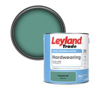 Leyland Trade Hardwearing Matt Emulsion Paint Treasure Isle (Ppg1141-5) 2.5L