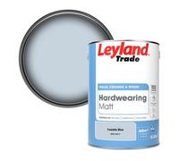 Leyland Trade Hardwearing Matt Emulsion Paint Twinkle Blue (Ppg1165-2) 5L