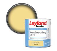 Leyland Trade Hardwearing Matt Emulsion Paint Twinkle Little Star (Ppg1211-4) 2.5L