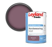 Leyland Trade Hardwearing Matt Emulsion Paint Wild Geranium (Ppg1045-6) 5L
