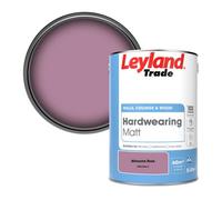 Leyland Trade Hardwearing Matt Emulsion Paint Winsome Rose (Ppg1044-5) 5L