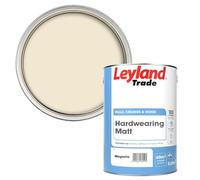 Leyland Trade Hardwearing Matt - Magnolia 5L