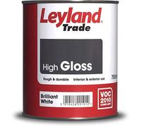 Leyland Trade - High Gloss Wood & Metal Paint - Brilliant White - 750ml