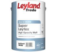 Leyland Trade Matt Emulsion Paint - Brilliant White 5L