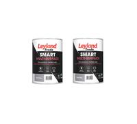 Leyland Trade Smart Multi-Surface Paint Dark Grey 750ml Pack of 2