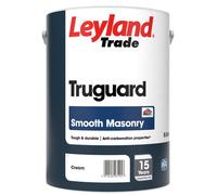 Leyland Trade Smooth Truguard Masonry Paint Cream - 5L