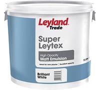 Leyland Trade Super Leytex Matt 15L Brilliant White