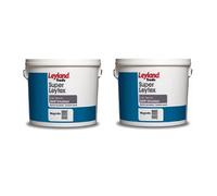 Leyland Trade Super Leytex Matt Paint Magnolia 15L Pack Of 2