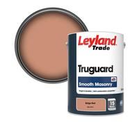 Leyland Trade Truguard Smooth Masonry Paint Beige Red (Ral 3012) 5L