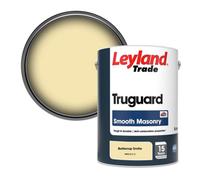 Leyland Trade Truguard Smooth Masonry Paint Buttercup Grotto (Ppg1211-3) 5L