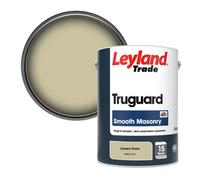 Leyland Trade Truguard Smooth Masonry Paint Canary Grass (Ppg1114-3) 5L