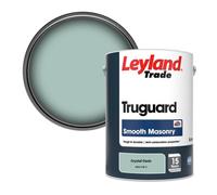 Leyland Trade Truguard Smooth Masonry Paint Crystal Oasis (Ppg1138-3) 5L