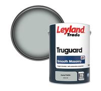 Leyland Trade Truguard Smooth Masonry Paint Damp Pebble (Ppg10-08) 5L