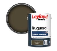 Leyland Trade Truguard Smooth Masonry Paint Friar's Brown (Ppg1024-7) 5L