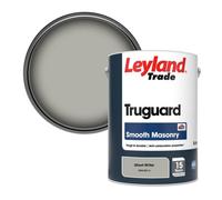 Leyland Trade Truguard Smooth Masonry Paint Ghost Writer (Ppg1007-3) 5L