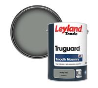 Leyland Trade Truguard Smooth Masonry Paint Husky Gray (Ppg0994-6) 5L