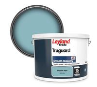 Leyland Trade Truguard Smooth Masonry Paint Kingston Aqua (Ppg1150-4) 10L