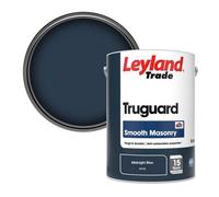 Leyland Trade Truguard Smooth Masonry Paint Midnight Blue (20C40) 5L