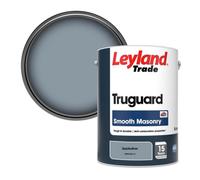 Leyland Trade Truguard Smooth Masonry Paint Quicksilver (Ppg1041-5) 5L