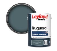 Leyland Trade Truguard Smooth Masonry Paint Underground Lake (Ppg1035-6) 5L