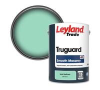 Leyland Trade Truguard Smooth Masonry Paint Vivid Seafoam (Ppg1229-3) 5L