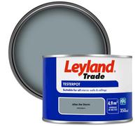 Leyland Trade Vinyl Matt Walls & Ceilings Emulsion Paint After The Storm (Ppg1036-4) 350Ml Tester