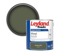 Leyland Trade Vinyl Matt Walls & Ceilings Emulsion Paint All About Olive (Ppg1126-7) 2.5L