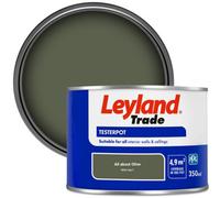 Leyland Trade Vinyl Matt Walls & Ceilings Emulsion Paint All About Olive (Ppg1126-7) 350Ml Tester