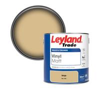 Leyland Trade Vinyl Matt Walls & Ceilings Emulsion Paint Beige (Ral 1001) 2.5L
